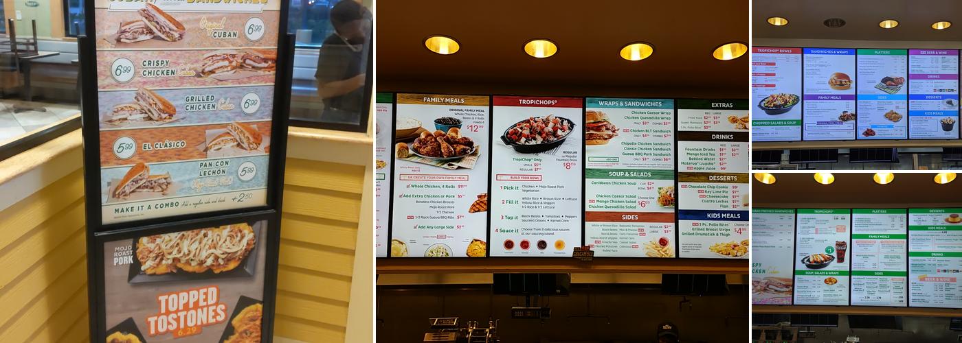 Pollo Tropical Menu
