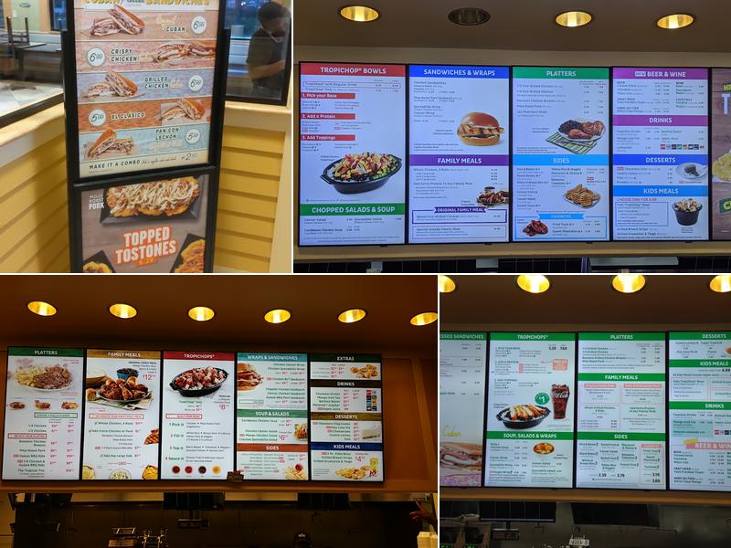 Pollo Tropical Menu