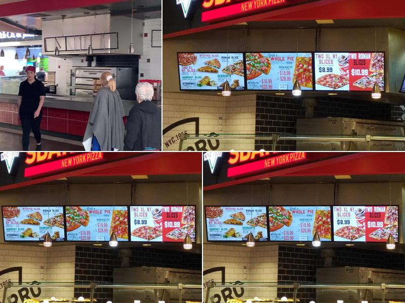 Sbarro Menu