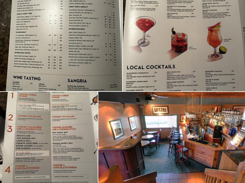 The Melting Pot Menu