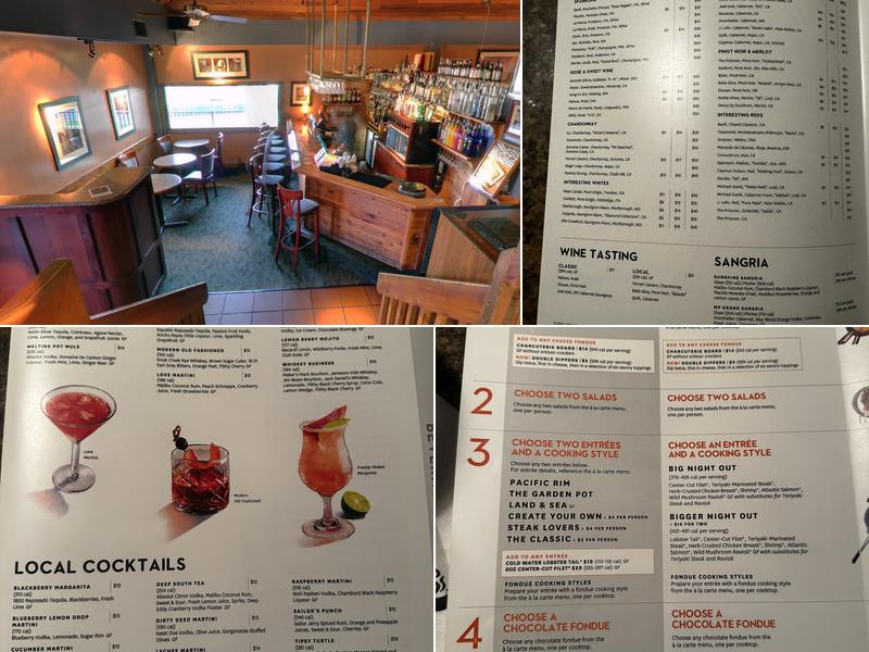 The Melting Pot Menu