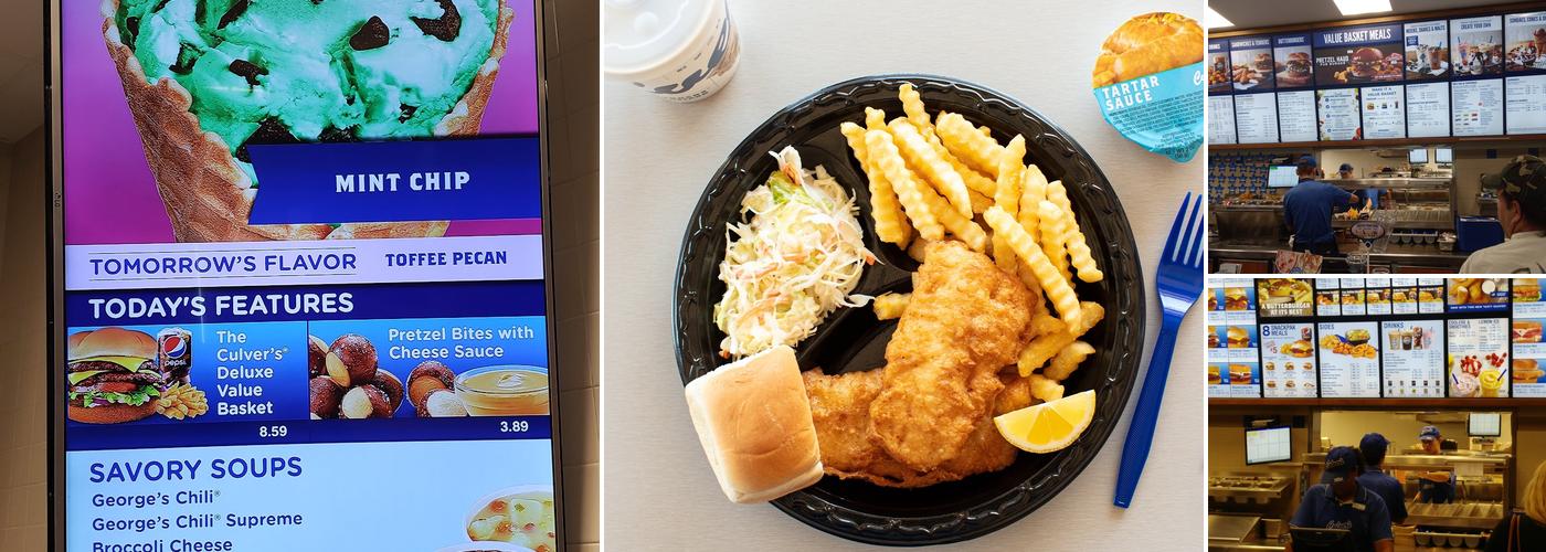 Culver’s Menu