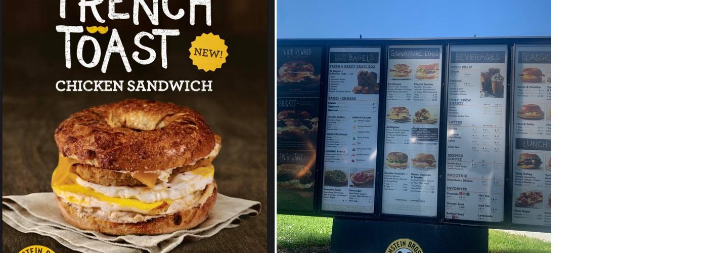 Einstein Bros. Bagels Menu