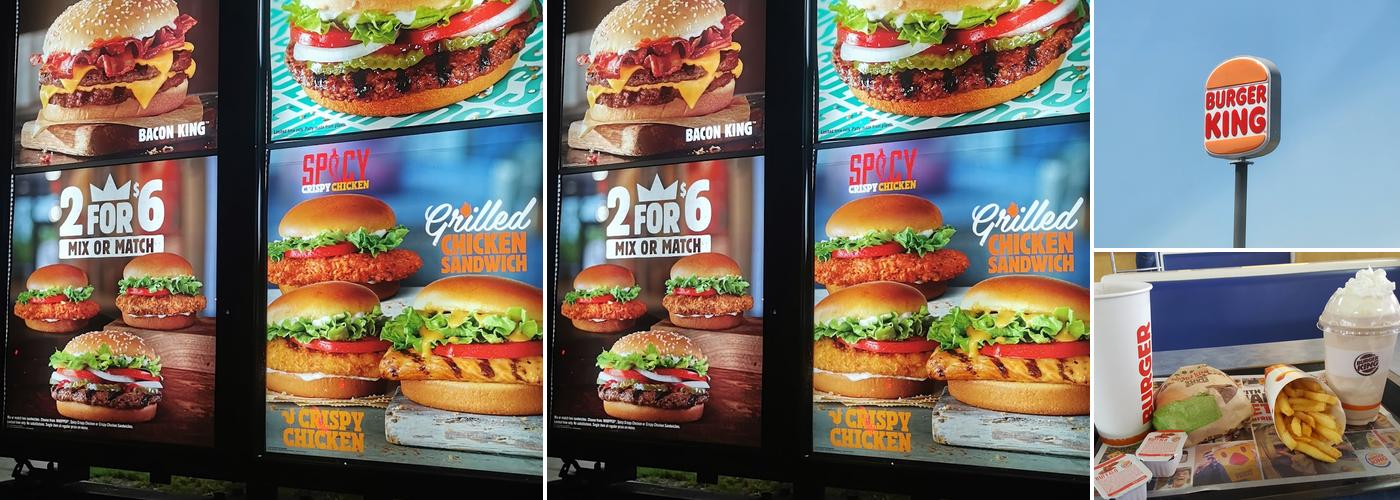 Burger King Menu