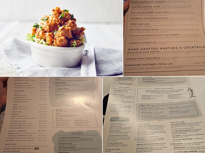 Bonefish Grill Menu