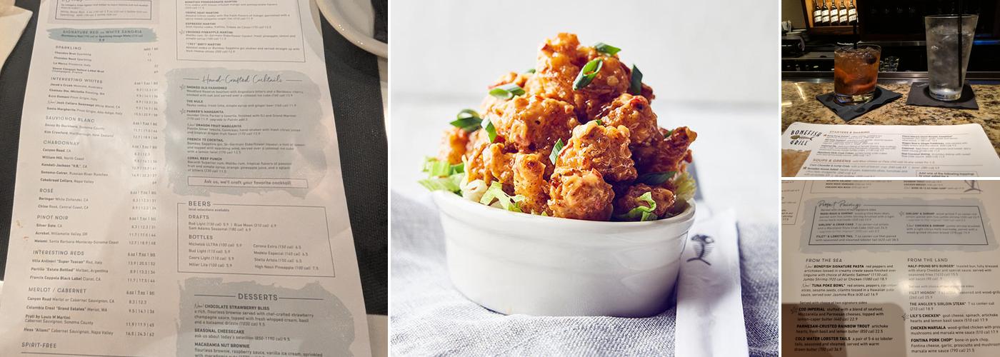 Bonefish Grill Menu