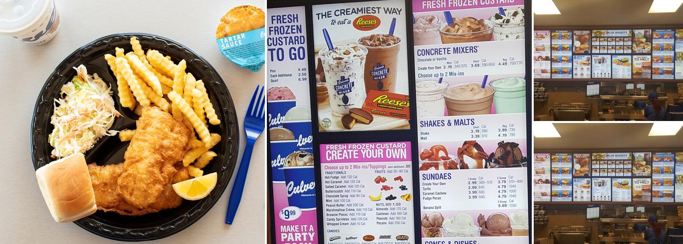 Culver’s Menu
