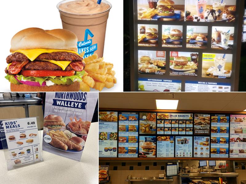 Culver’s Menu