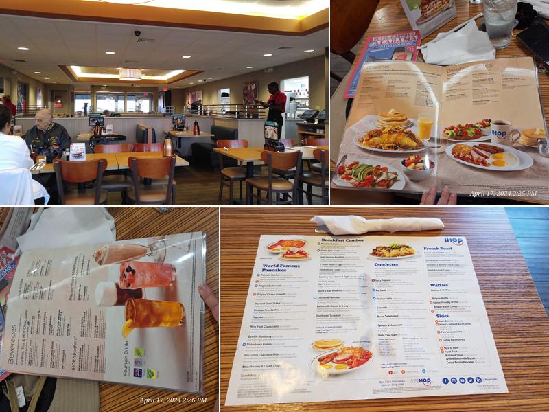 IHOP Menu