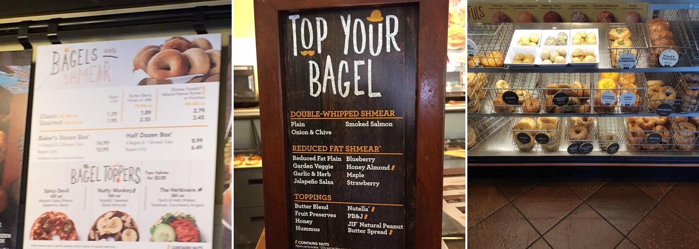 Einstein Bros. Bagels Menu