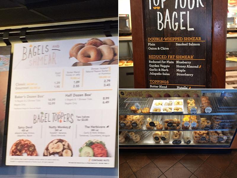 Einstein Bros. Bagels Menu