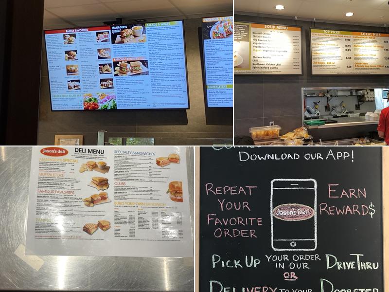 Jason's Deli Menu