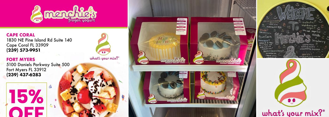 Menchie's Frozen Yogurt Menu