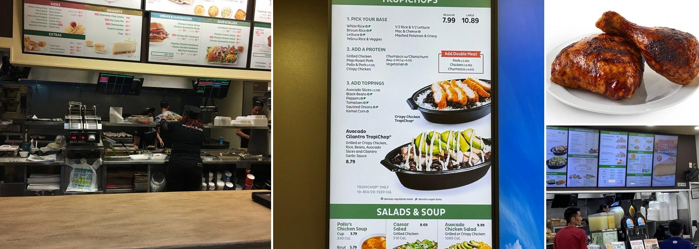 Pollo Tropical Menu