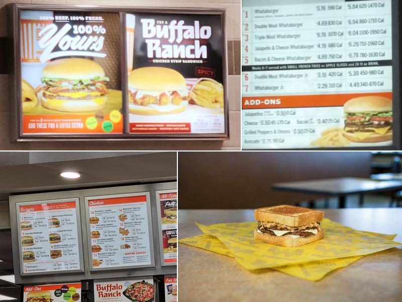 Whataburger Menu