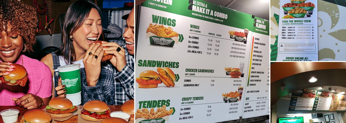 Wingstop Menu