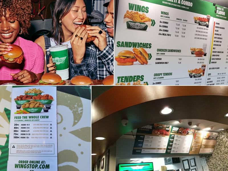 Wingstop Menu