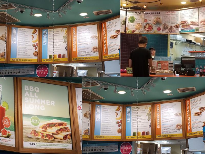 Tropical Smoothie Cafe Menu