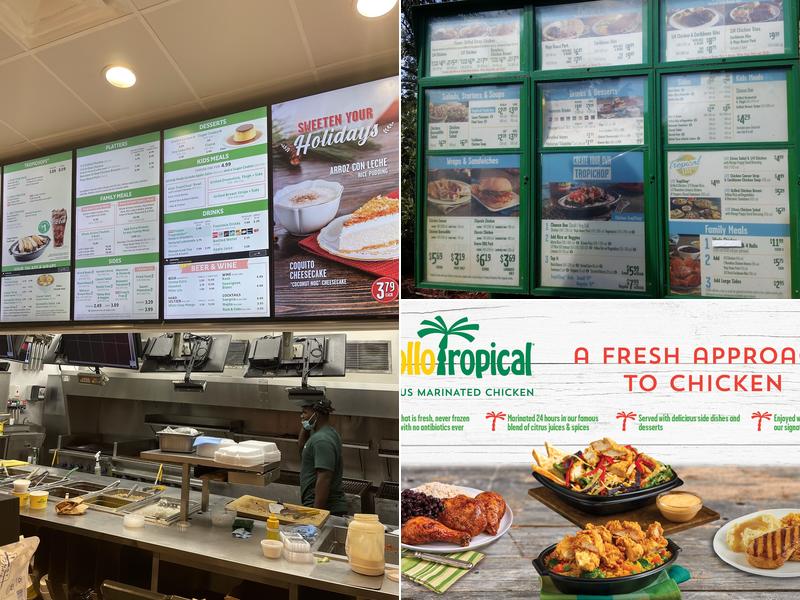 Pollo Tropical Menu