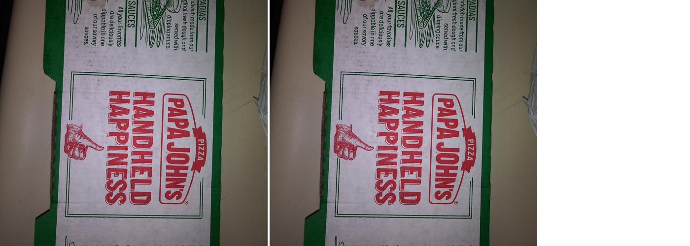 Papa Johns Pizza Menu