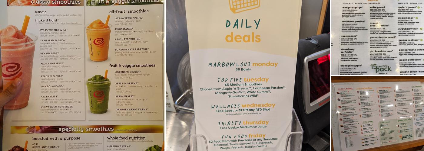 Jamba Menu