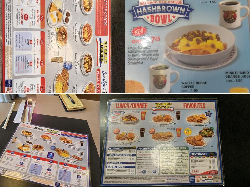 Waffle House Menu