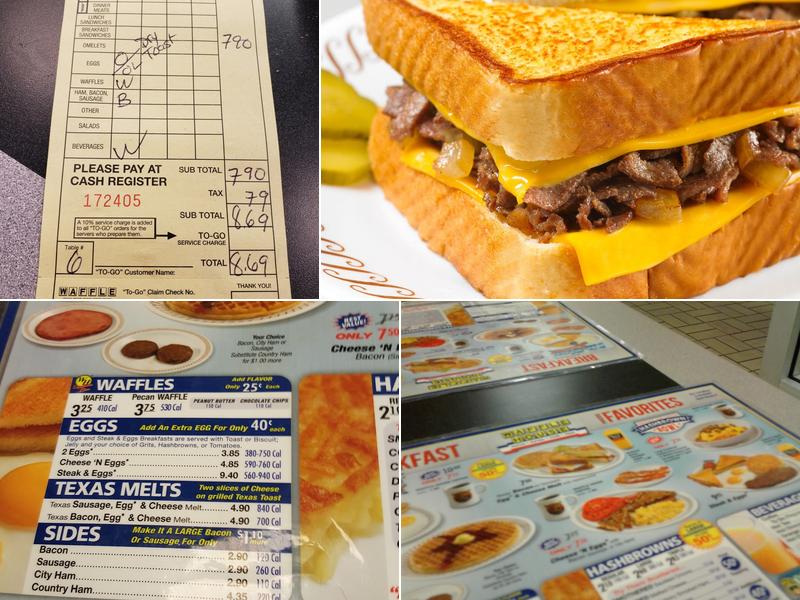 Waffle House Menu