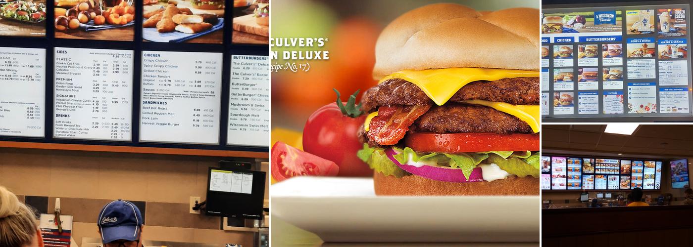 Culver’s Menu