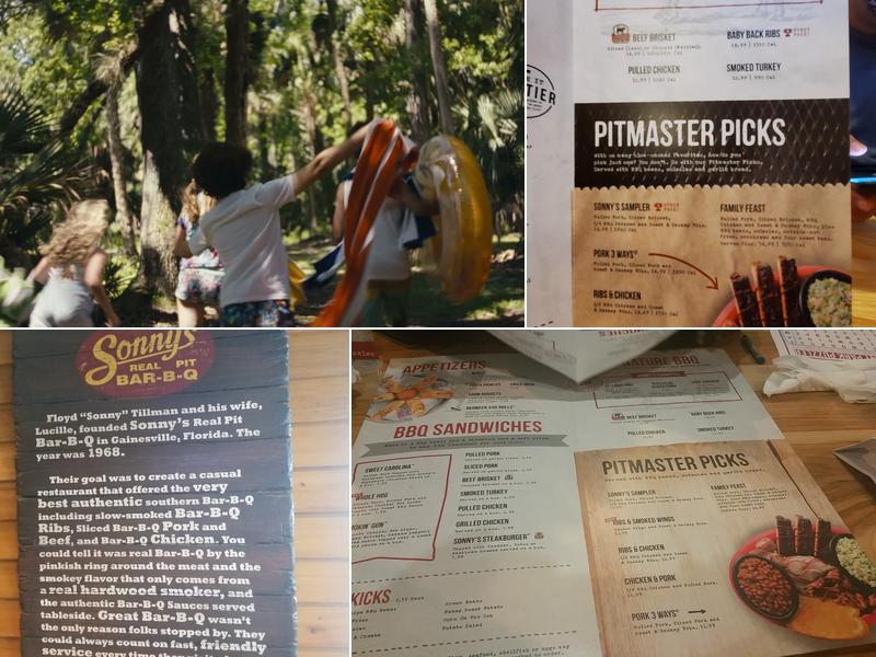 Sonny's BBQ Menu
