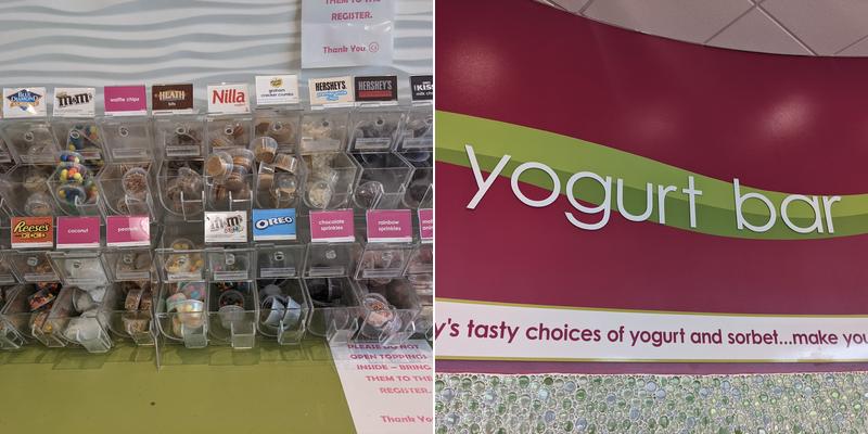Menchie's Frozen Yogurt Menu