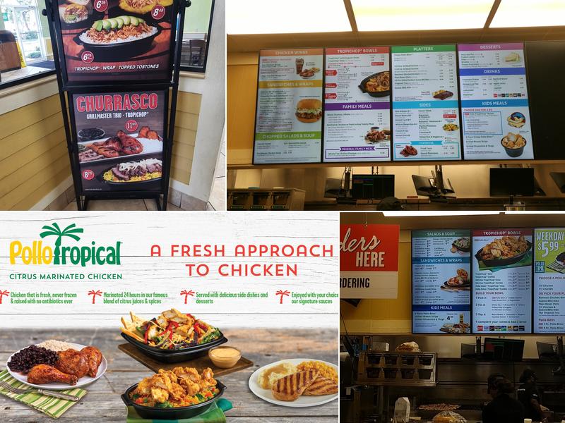 Pollo Tropical Menu