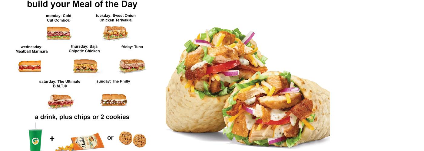 Subway Menu