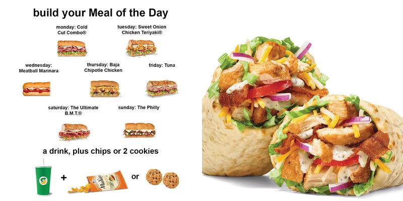 Subway Menu