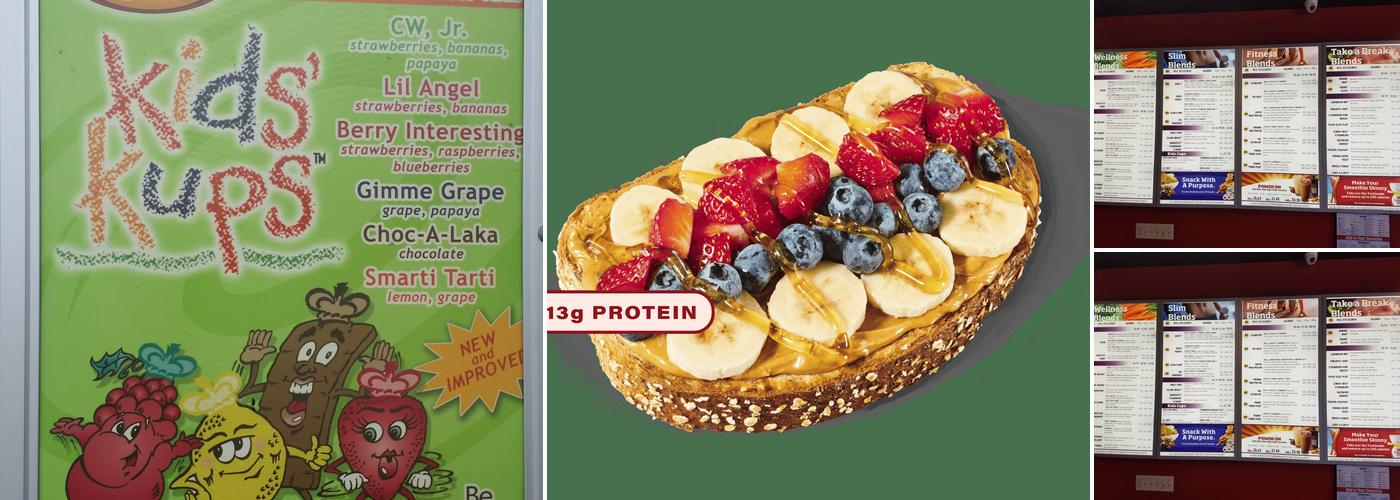 Smoothie King Menu