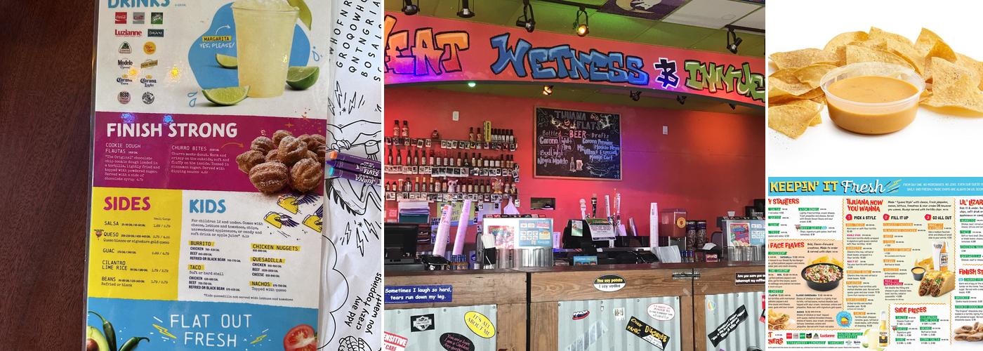 Tijuana Flats Menu