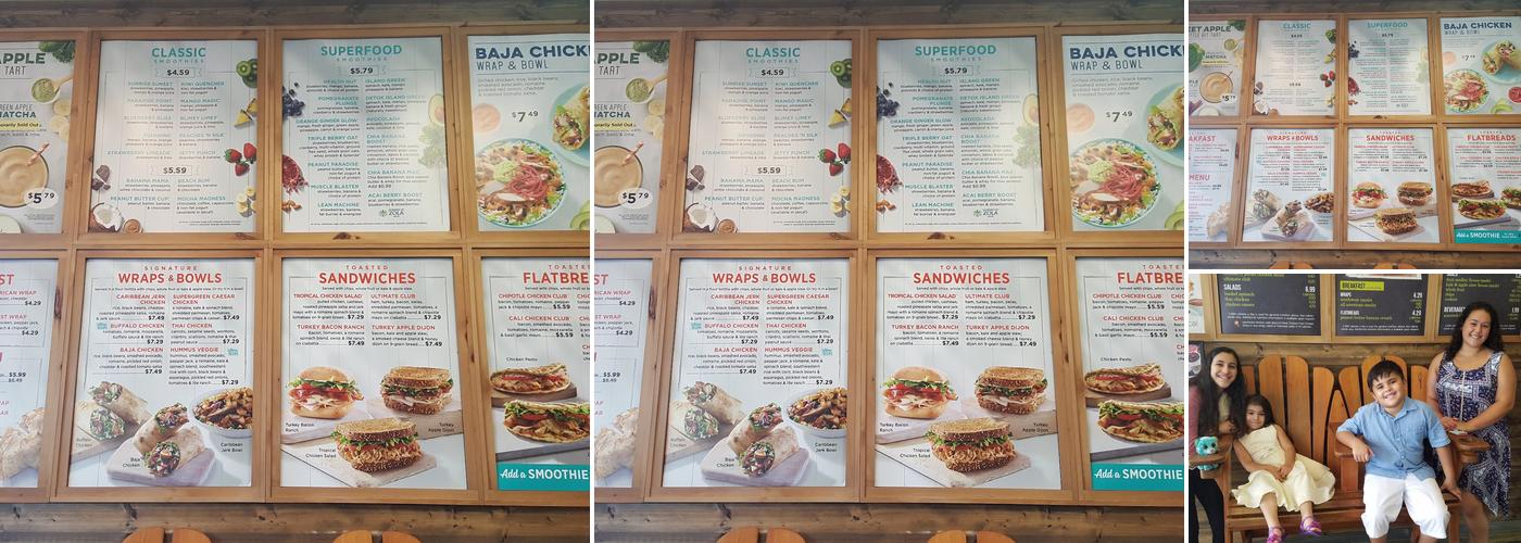 Tropical Smoothie Cafe Menu