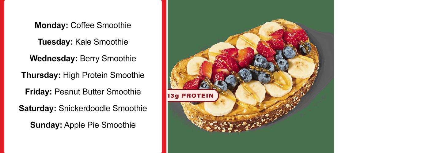 Smoothie King Menu
