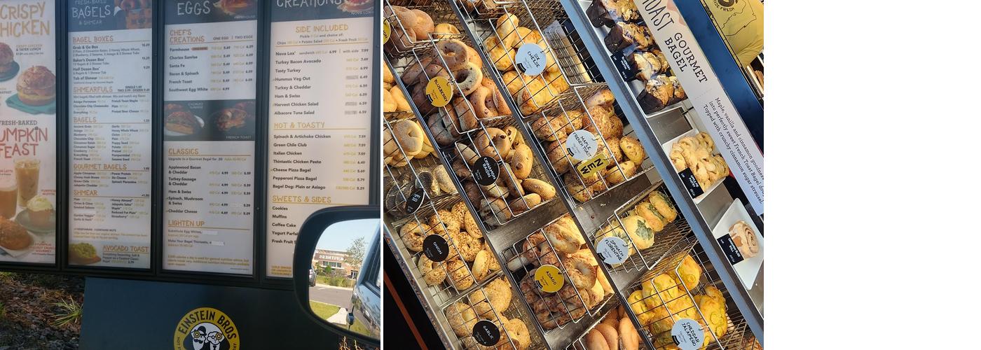 Einstein Bros. Bagels Menu
