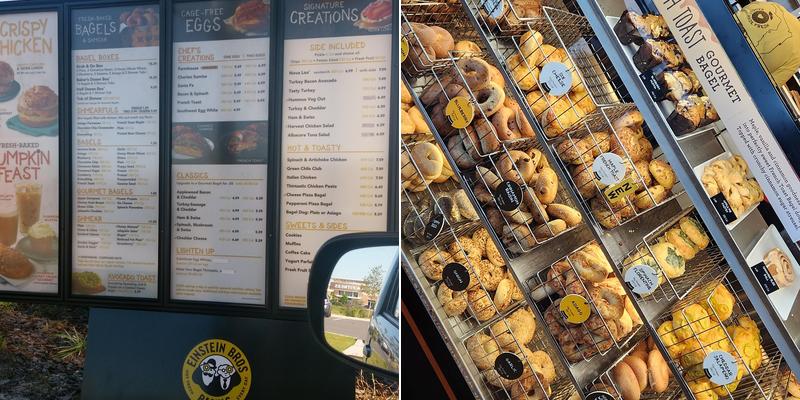 Einstein Bros. Bagels Menu