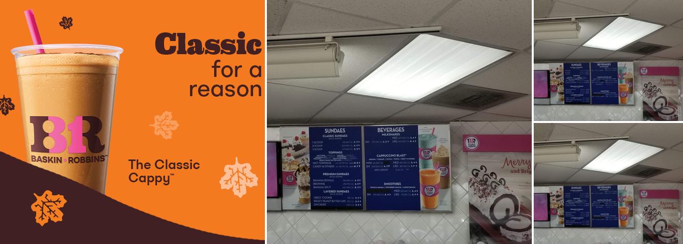 Baskin-Robbins Menu