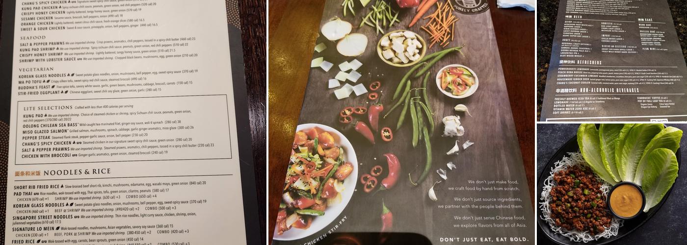 P.F. Chang's Menu