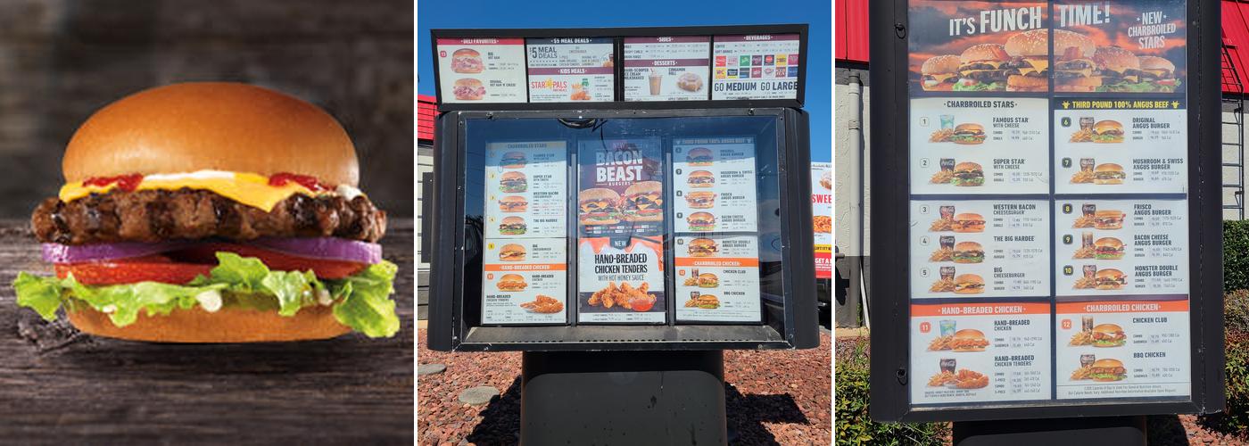 Hardee's Menu