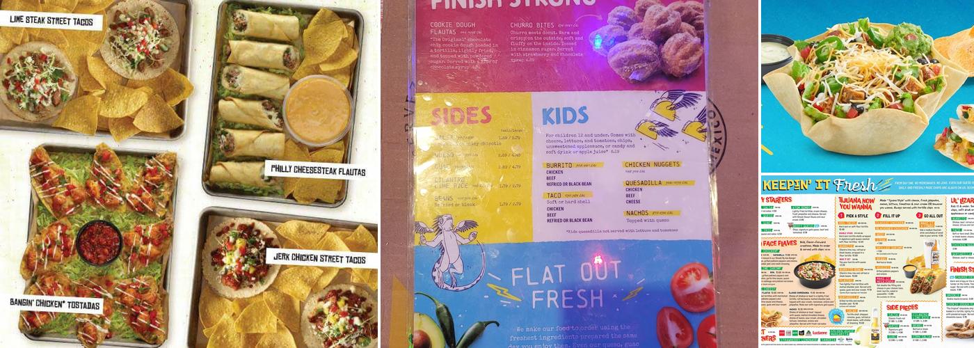 Tijuana Flats Menu