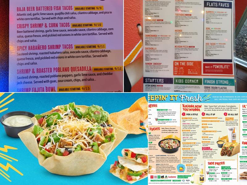 Tijuana Flats Menu
