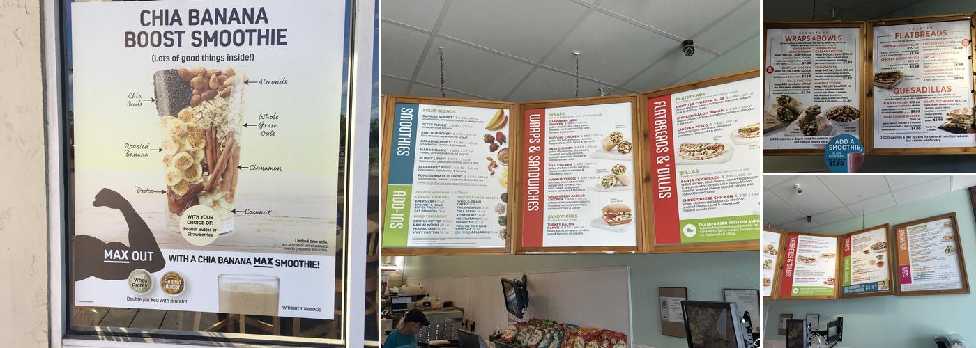 Tropical Smoothie Cafe Menu