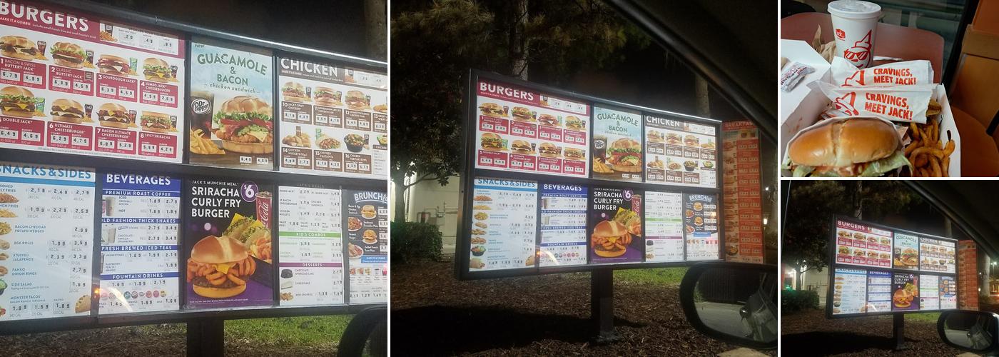 Jack In The Box Menu