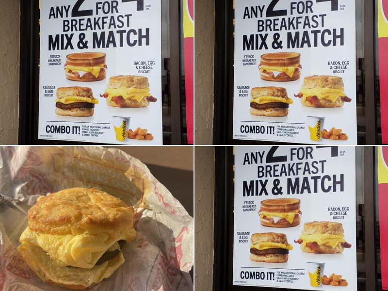 Hardee's Menu