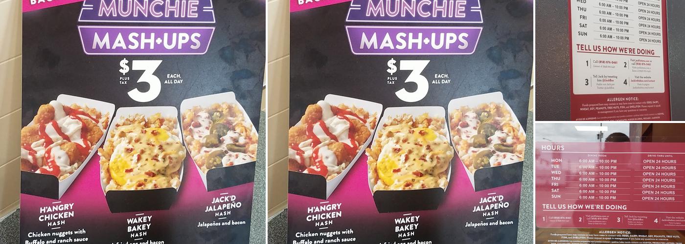 Jack In The Box Menu