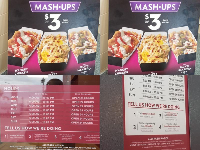 Jack In The Box Menu