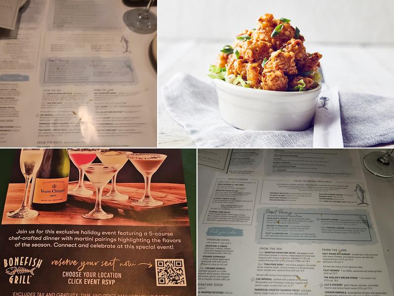 Bonefish Grill Menu